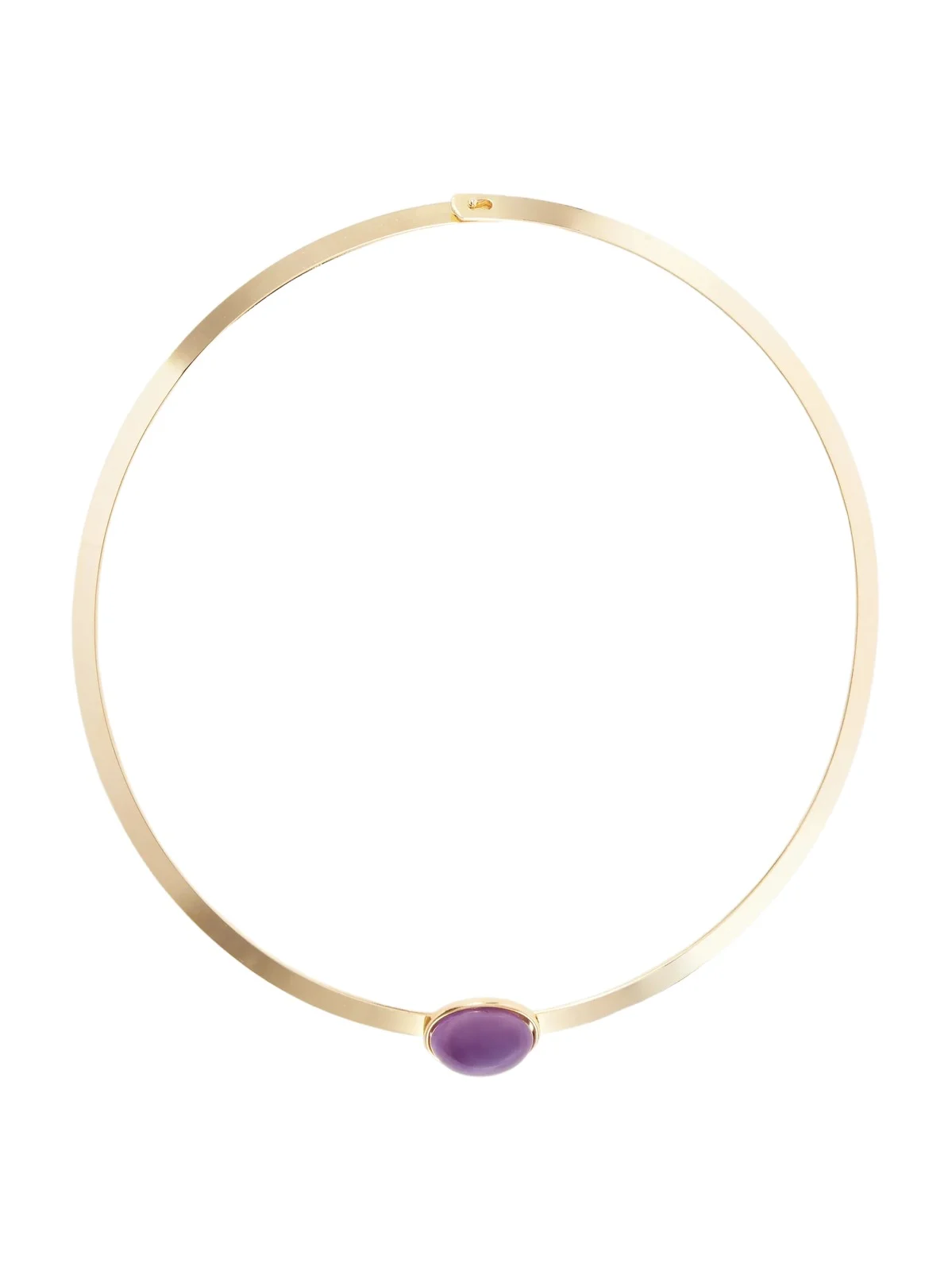 Jennifer Behr Elaine Gold-plated Amethyst Necklace