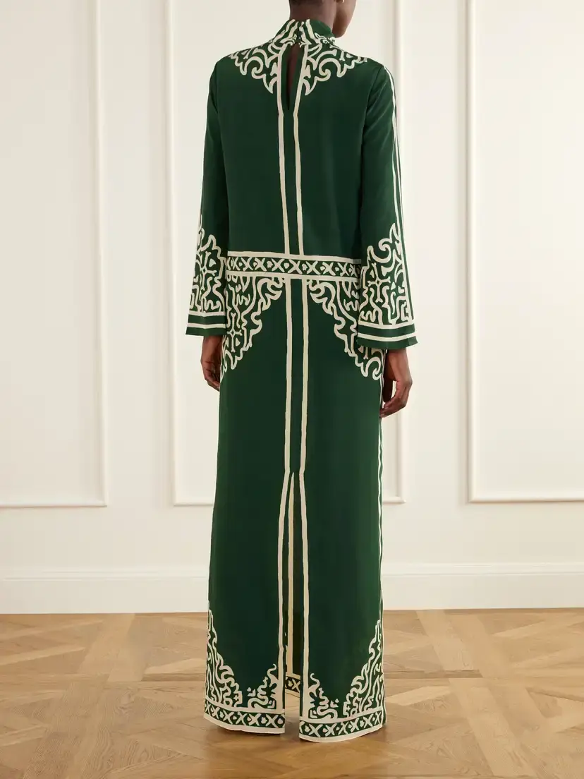 Johanna Ortiz The Windborne Silk-crepe De Chine Maxi Dress | Thumbnail 3 Johanna Ortiz The Windborne Silk-crepe De Chine Maxi Dress | Thumbnail 3