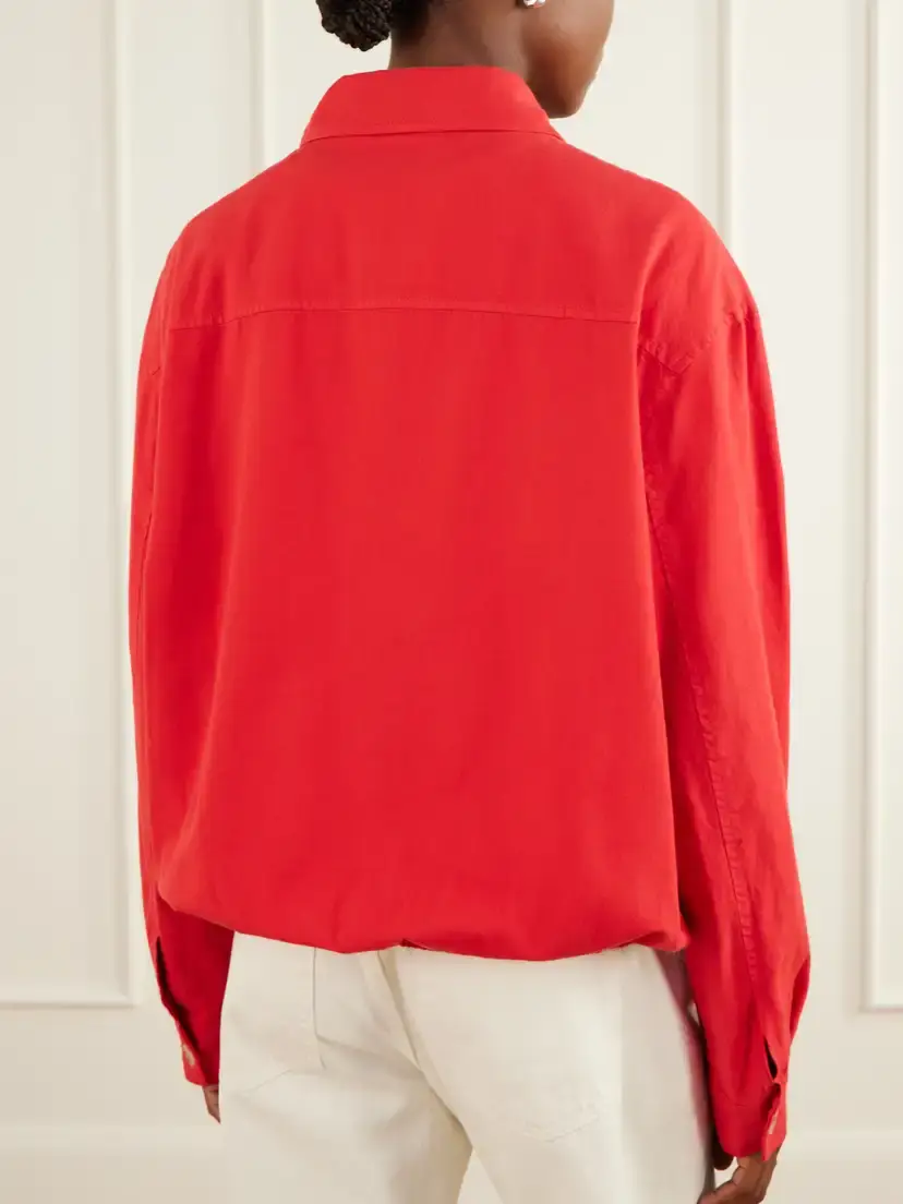 Frame + Sotheby's Cotton-twill Jacket | Thumbnail 4
