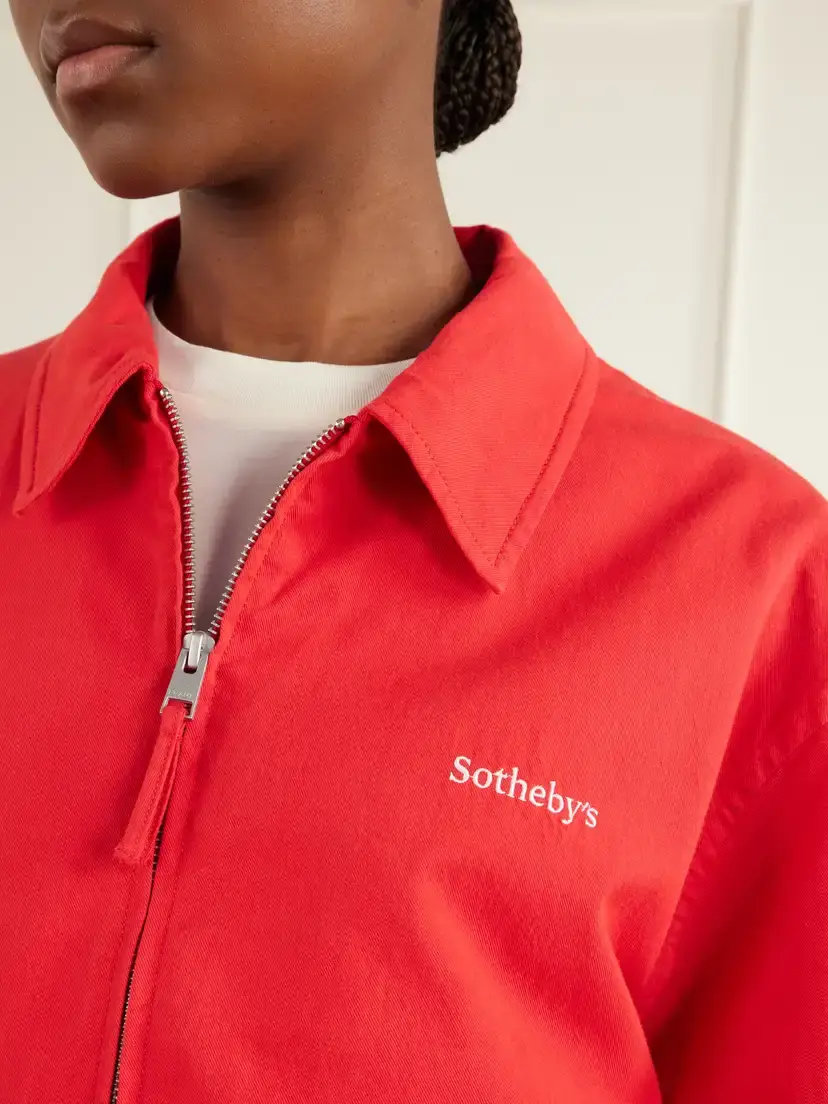 Frame + Sotheby's Cotton-twill Jacket | Thumbnail 5
