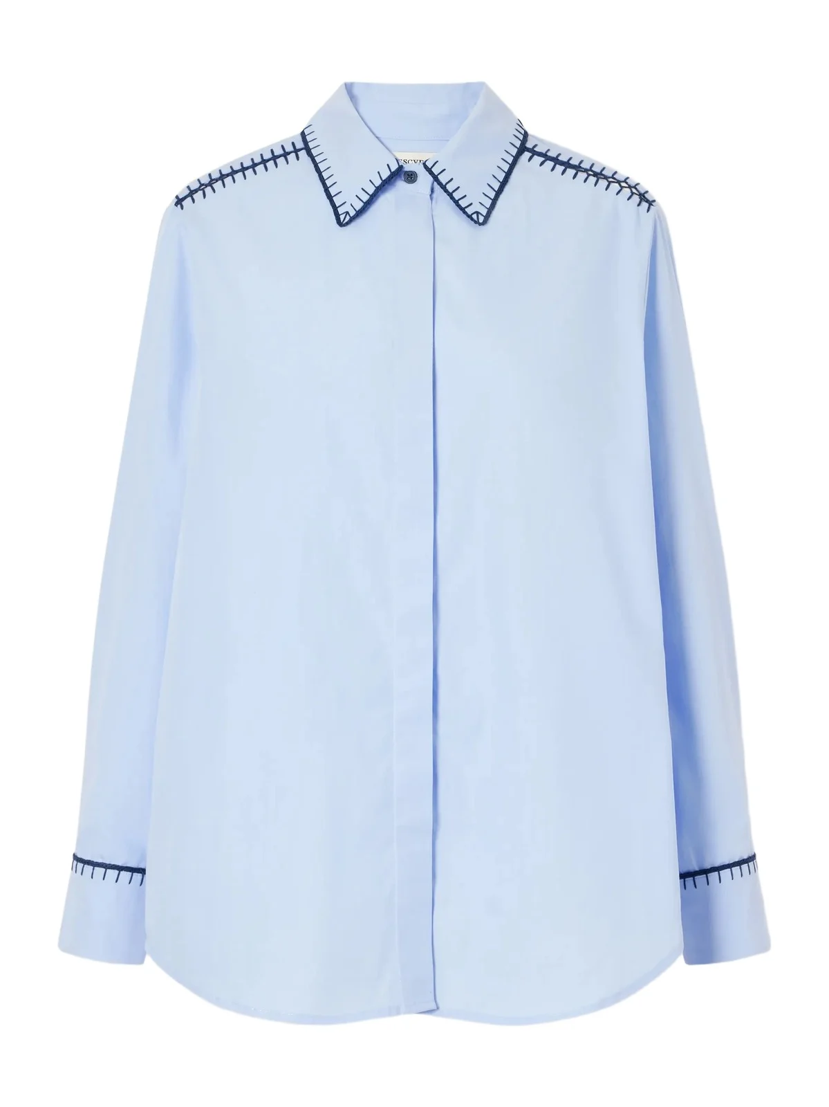 Arcangel Embroidered Cotton-poplin Shirt Arcangel Embroidered Cotton-poplin Shirt