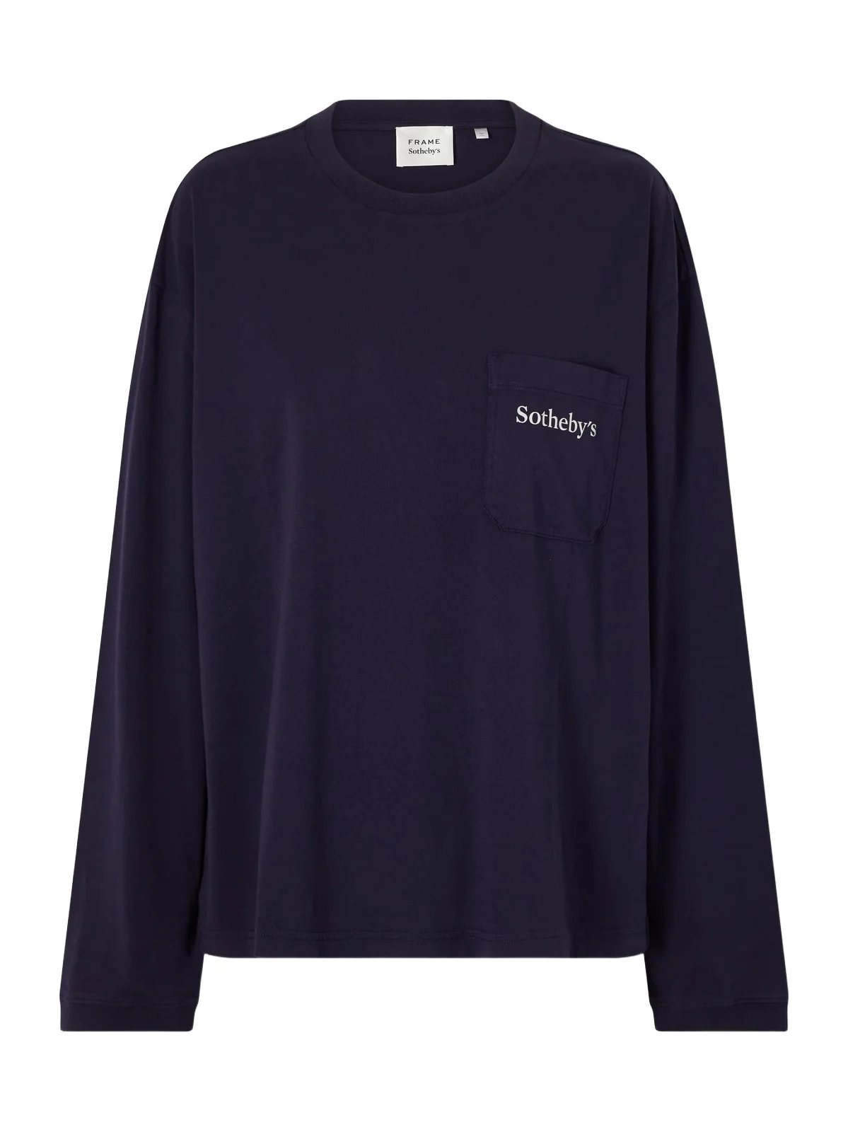 + Sotheby's Logo-embroidered Cotton-jersey Sweatshirt + Sotheby's Logo-embroidered Cotton-jersey Sweatshirt