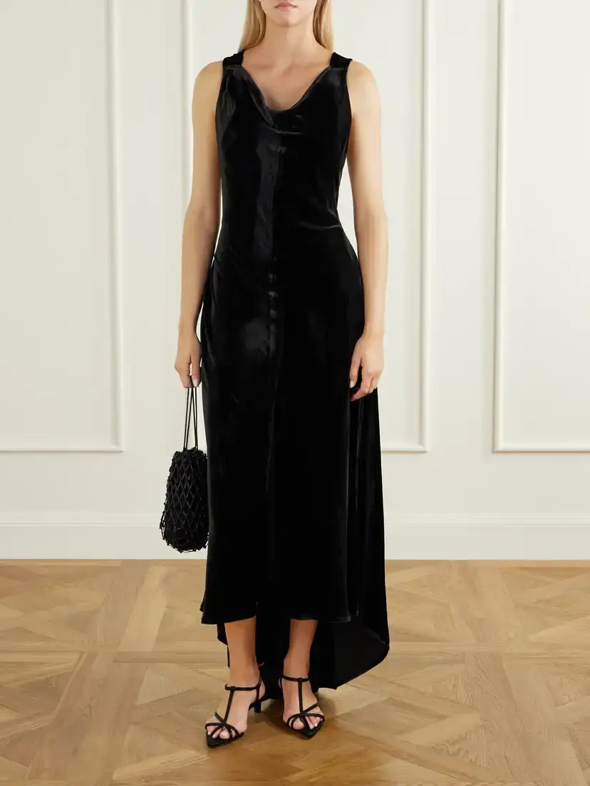 Le Kasha Gritti Velvet Maxi Dress | Thumbnail 2 Le Kasha Gritti Velvet Maxi Dress | Thumbnail 2