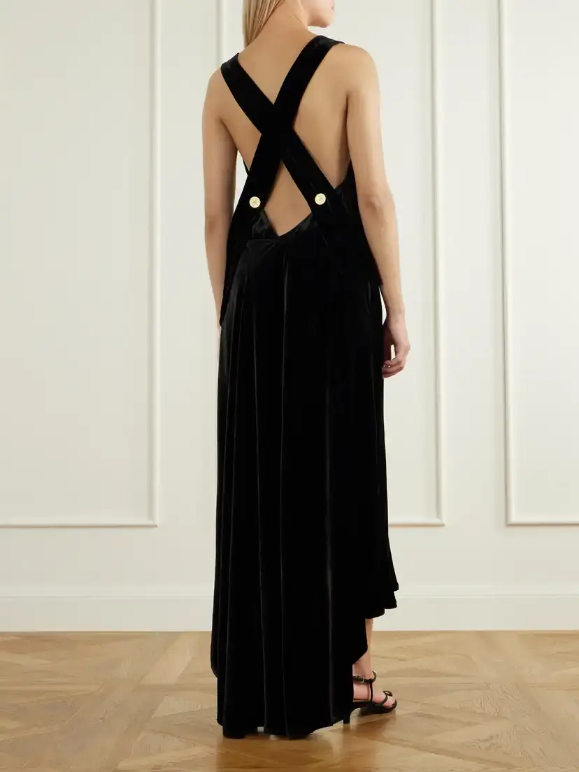 Le Kasha Gritti Velvet Maxi Dress | Thumbnail 3 Le Kasha Gritti Velvet Maxi Dress | Thumbnail 3
