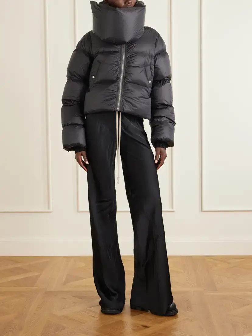 Rick Owens Tower Cropped Shell Jacket | Thumbnail 2
