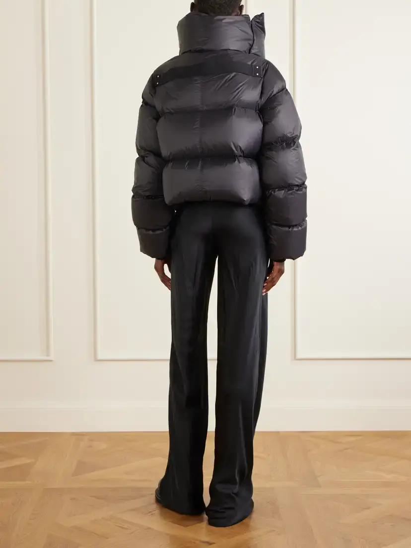 Rick Owens Tower Cropped Shell Jacket | Thumbnail 3