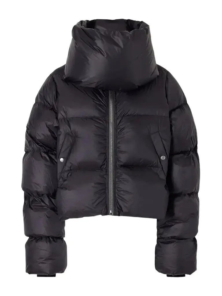 Rick Owens Tower Cropped Shell Jacket