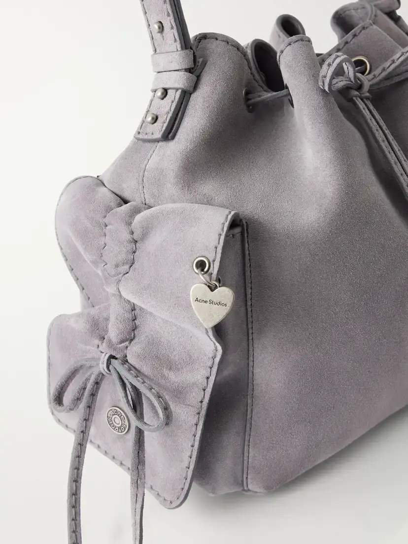 Acne Studios Suede Shoulder Bag | Thumbnail 5 Acne Studios Suede Shoulder Bag | Thumbnail 5