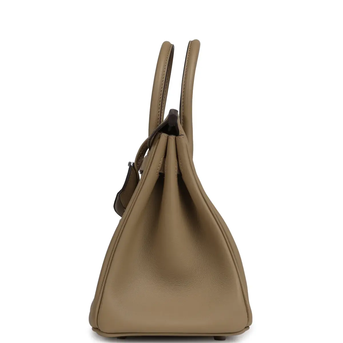 HERMÈS Hermes Birkin 25 Eclat Beige Marfa, Gris Pale Swift Palladium Hardware | Thumbnail 3