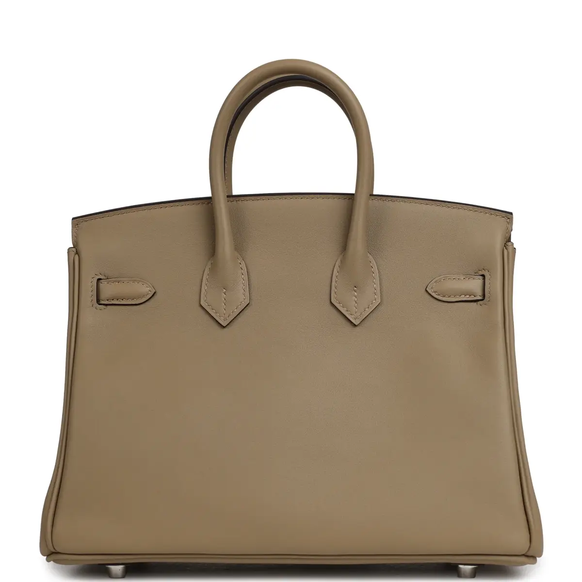 HERMÈS Hermes Birkin 25 Eclat Beige Marfa, Gris Pale Swift Palladium Hardware | Thumbnail 4