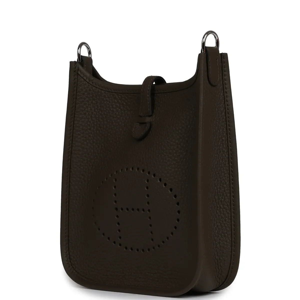 HERMÈS Hermes Evelyne TPM Vert Loden Clemence Palladium Hardware | Thumbnail 5 HERMÈS Hermes Evelyne TPM Vert Loden Clemence Palladium Hardware | Thumbnail 5