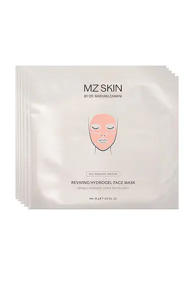 MZ Skin Bio-Placenta Peptide Reviving Hydrogel Face Mask 5 Pack | Image 1 MZ Skin Bio-Placenta Peptide Reviving Hydrogel Face Mask 5 Pack | Image 1