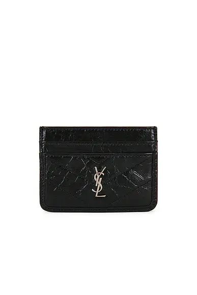 Saint Laurent Credit Card Case | Image 1 Saint Laurent Credit Card Case | Image 1
