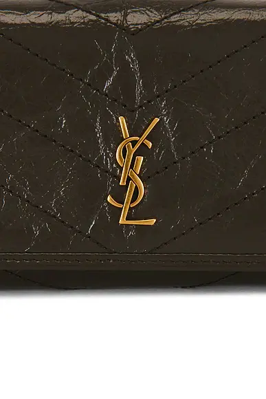 Saint Laurent Slim Tri-fold Wallet | Thumbnail 5 Saint Laurent Slim Tri-fold Wallet | Thumbnail 5