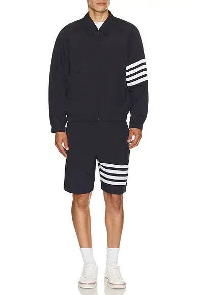 Thom Browne Zip Front Raglan Coach Jacket | Thumbnail 3 Thom Browne Zip Front Raglan Coach Jacket | Thumbnail 3