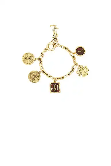 Saint Laurent YSL Charm Bracelet | Thumbnail 3