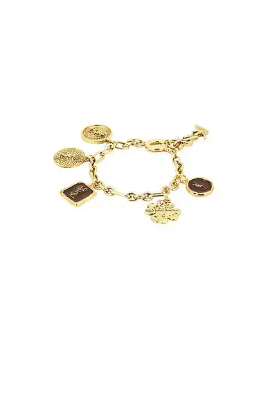 Saint Laurent YSL Charm Bracelet | Image 1 Saint Laurent YSL Charm Bracelet | Image 1