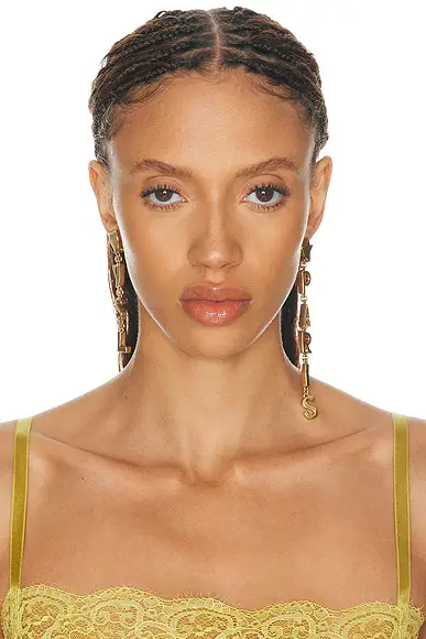 Saint Laurent YSL Paris Pendant Earrings | Thumbnail 2 Saint Laurent YSL Paris Pendant Earrings | Thumbnail 2