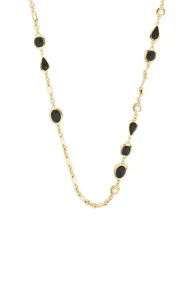 Saint Laurent YSL Cabochons Sautoire Necklace | Thumbnail 3 Saint Laurent YSL Cabochons Sautoire Necklace | Thumbnail 3