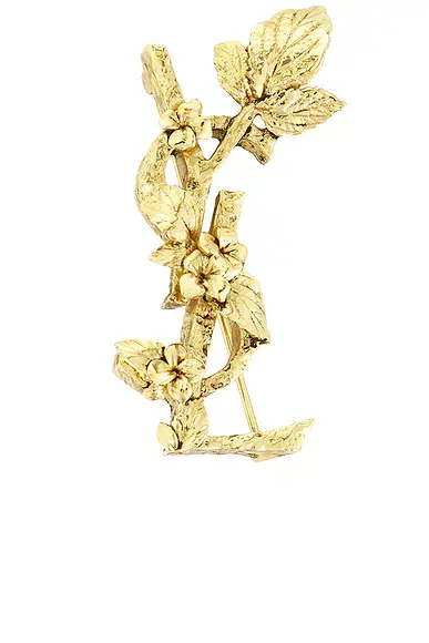 Saint Laurent YSL Hydrangea Brooch | Image 1 Saint Laurent YSL Hydrangea Brooch | Image 1