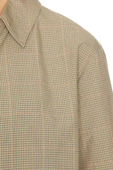 Matthew Bruch Cropped Oversized Button Down Top | Thumbnail 5 Matthew Bruch Cropped Oversized Button Down Top | Thumbnail 5