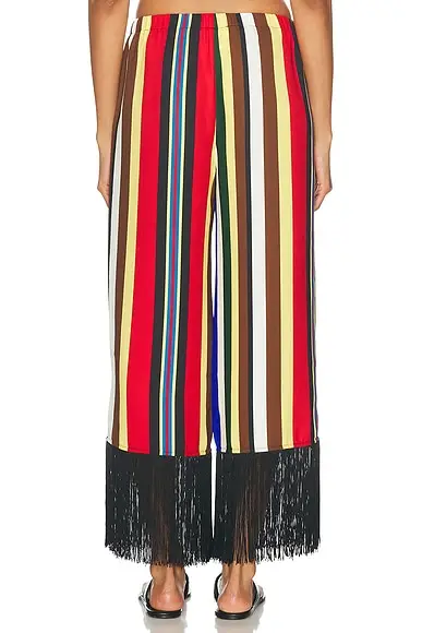 SIMONMILLER Nella Crepe Fringe Pant | Thumbnail 4 SIMONMILLER Nella Crepe Fringe Pant | Thumbnail 4