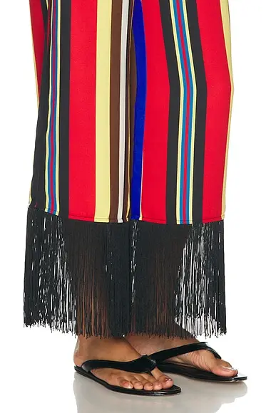 SIMONMILLER Nella Crepe Fringe Pant | Thumbnail 6 SIMONMILLER Nella Crepe Fringe Pant | Thumbnail 6
