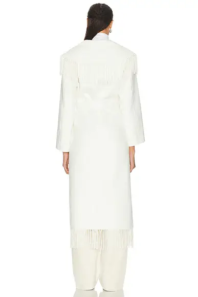 Simkhai Carrie Fringe Robe Coat | Thumbnail 4 Simkhai Carrie Fringe Robe Coat | Thumbnail 4