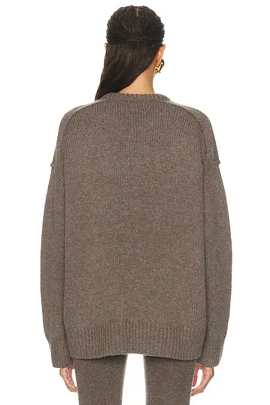 Nour Hammour Jude V Neck Sweater | Thumbnail 3 Nour Hammour Jude V Neck Sweater | Thumbnail 3