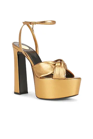 Saint Laurent Franciane Sandal | Thumbnail 2 Saint Laurent Franciane Sandal | Thumbnail 2