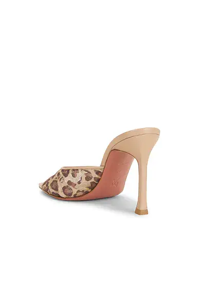 Amina Muaddi Alexa Lace 95 Slipper Mule | Thumbnail 3 Amina Muaddi Alexa Lace 95 Slipper Mule | Thumbnail 3