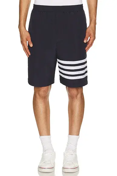 Thom Browne Drawcord Waist Track Short | Image 1 Thom Browne Drawcord Waist Track Short | Image 1