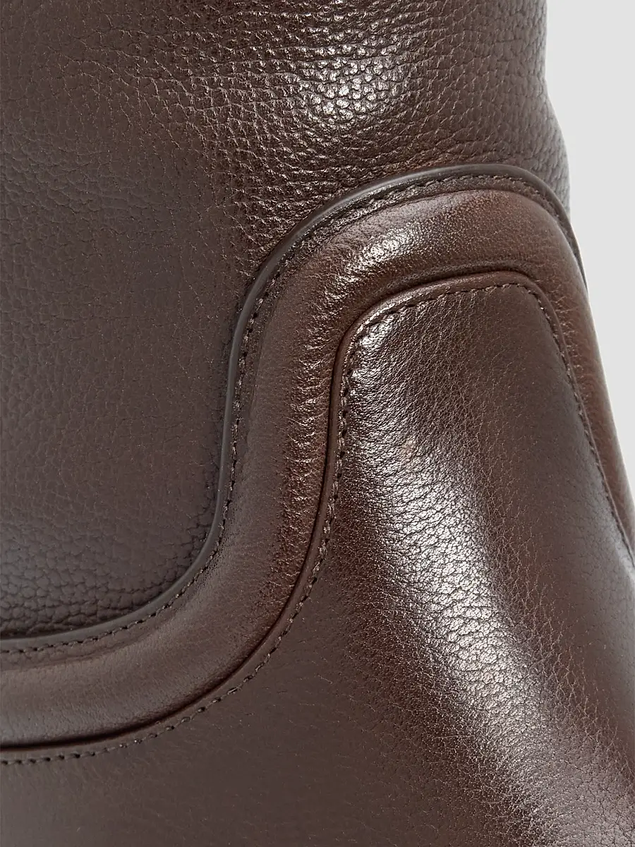Stuart Weitzman Women's Celia Leather Riding Boots | Thumbnail 5