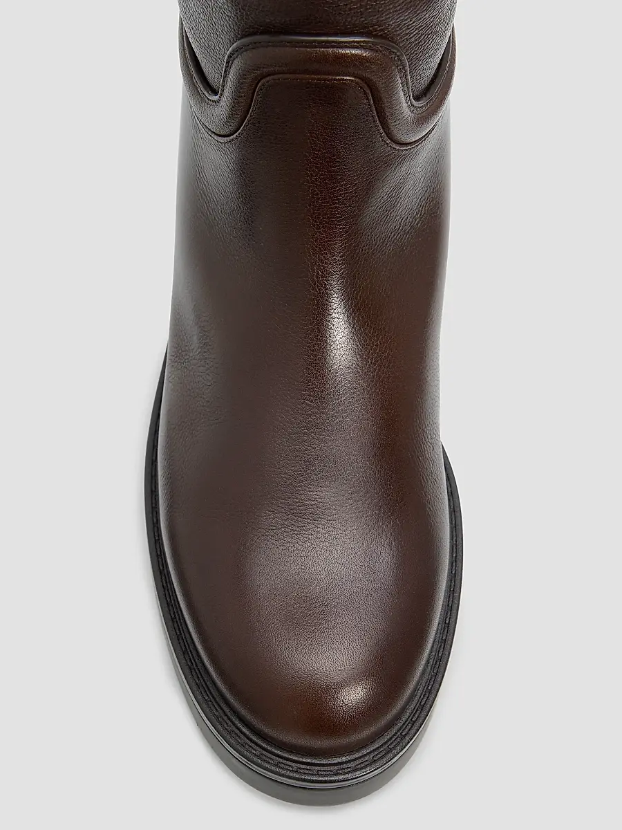 Stuart Weitzman Women's Celia Leather Riding Boots | Thumbnail 6