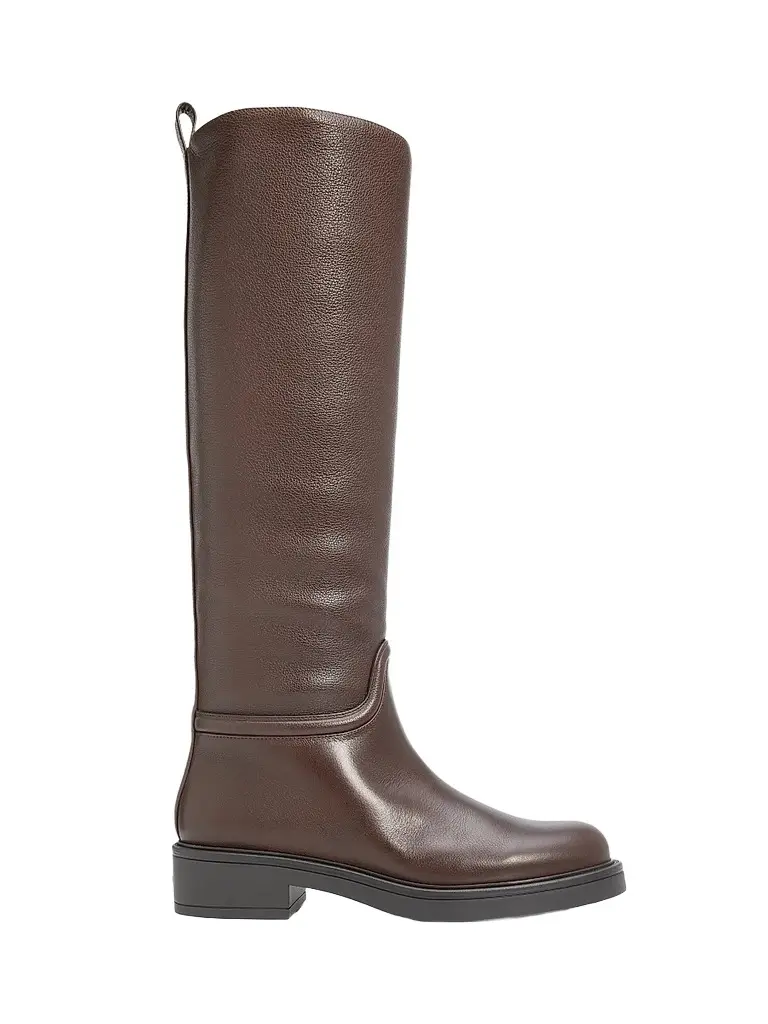 Stuart Weitzman Women's Celia Leather Riding Boots