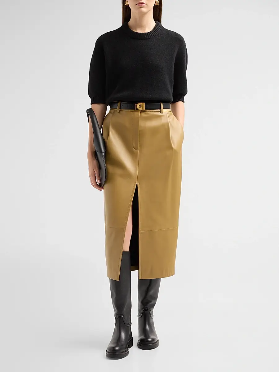 Stuart Weitzman Women's Celia Leather Riding Boots | Thumbnail 3