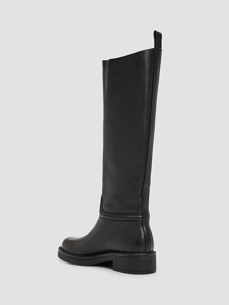 Stuart Weitzman Women's Celia Leather Riding Boots | Thumbnail 4