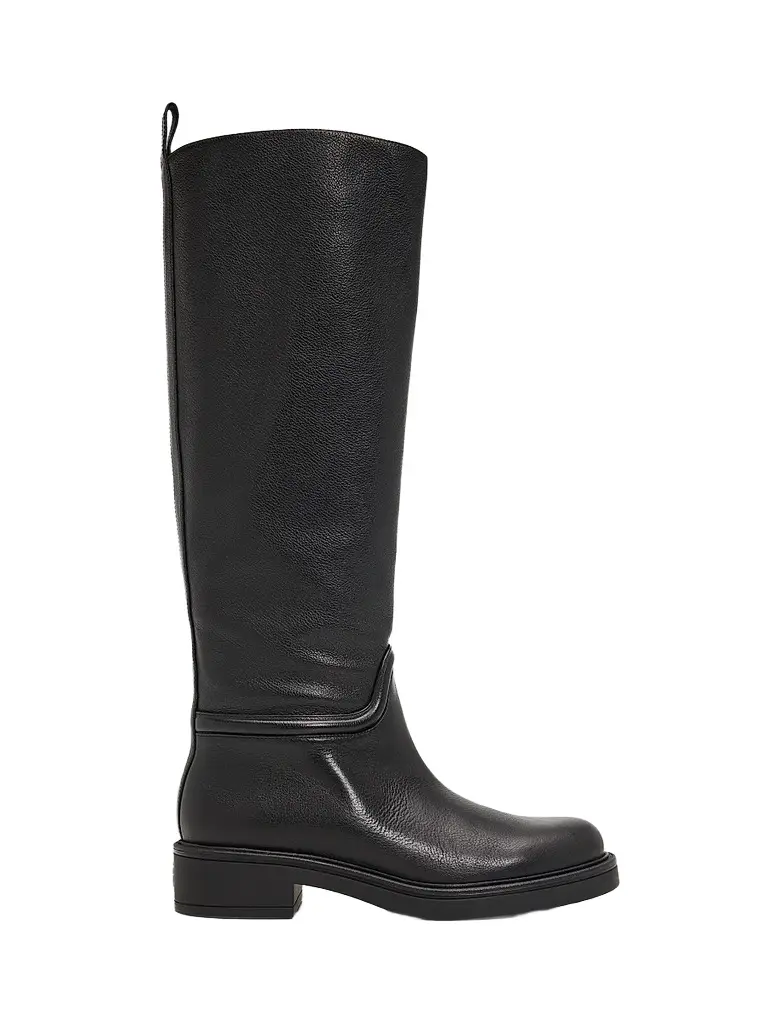 Stuart Weitzman Women's Celia Leather Riding Boots