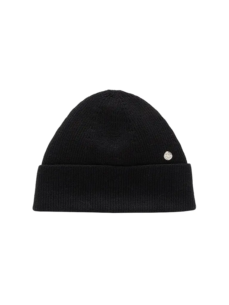 Acne Studios Men's Krivi Wool-Blend Rib-Knit Beanie | Image 1 Acne Studios Men's Krivi Wool-Blend Rib-Knit Beanie | Image 1