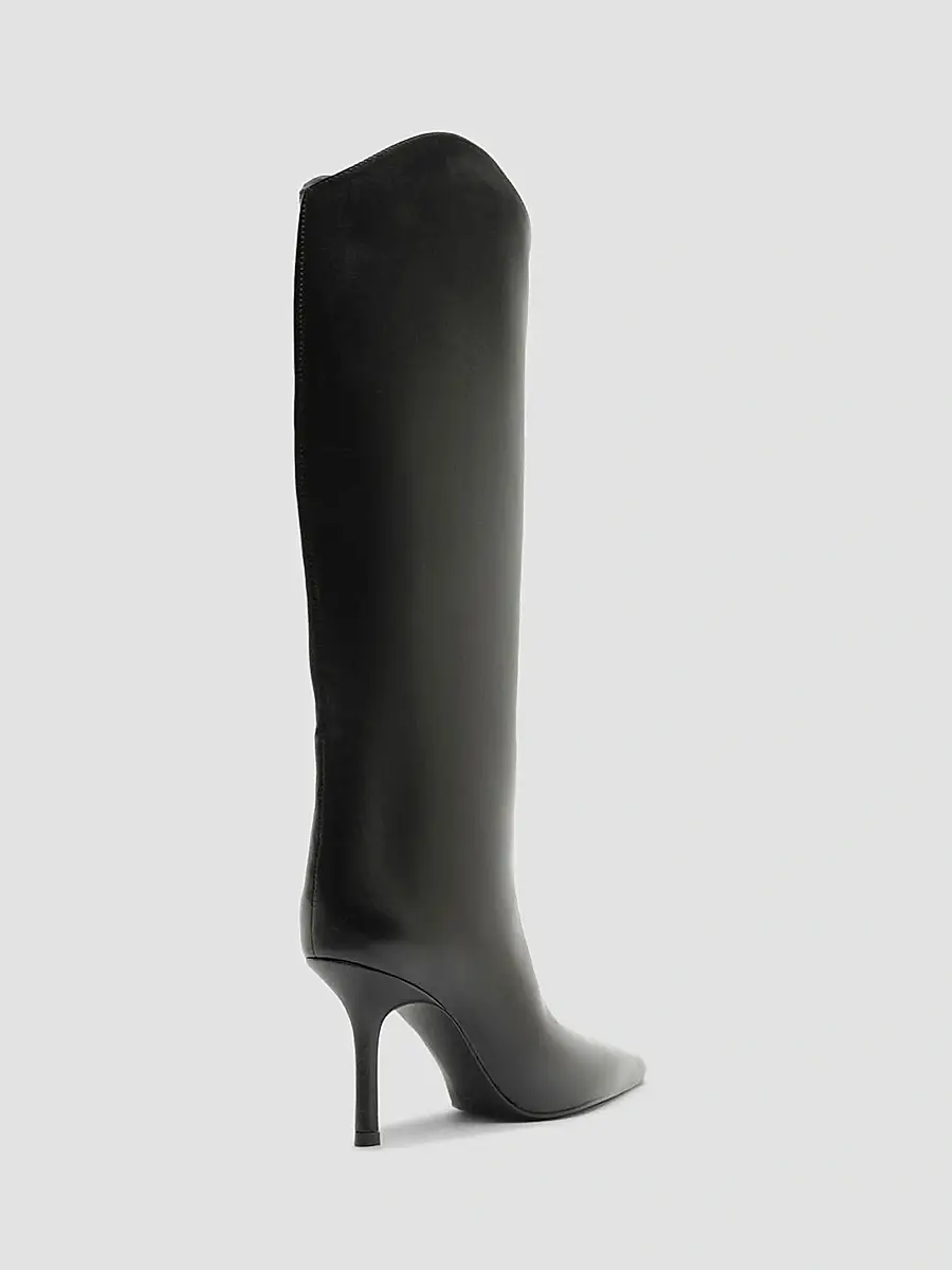 Schutz Women's Mary Ellen 80MM Leather Boots | Thumbnail 3 Schutz Women's Mary Ellen 80MM Leather Boots | Thumbnail 3