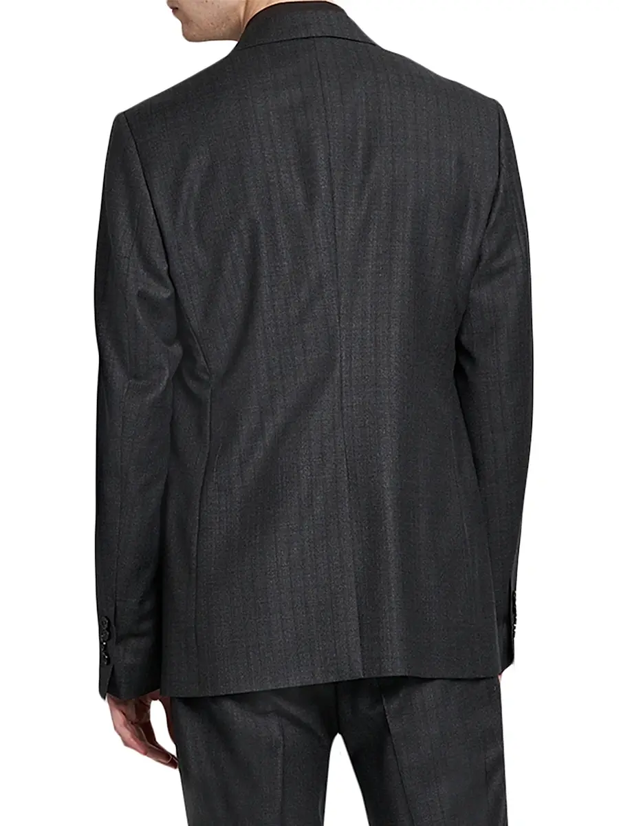 Dolce & Gabbana Men's Striped Virgin Wool Blazer | Thumbnail 5 Dolce & Gabbana Men's Striped Virgin Wool Blazer | Thumbnail 5