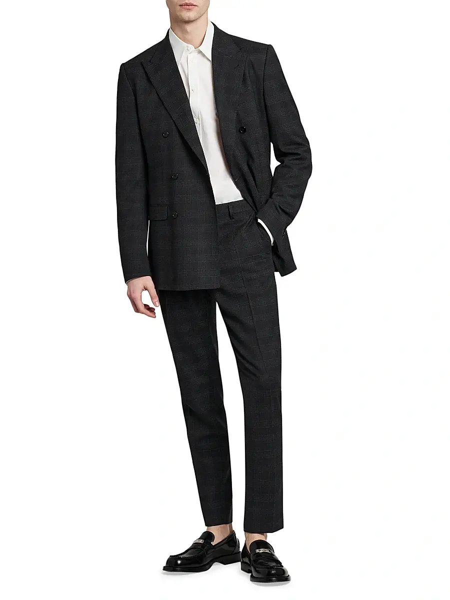 Dolce & Gabbana Men's Logo Cotton Poplin Shirt | Thumbnail 2 Dolce & Gabbana Men's Logo Cotton Poplin Shirt | Thumbnail 2