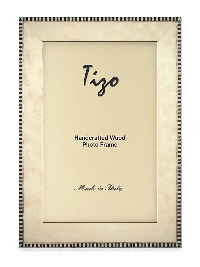 Tizo Inlaid Wood Checkered Frame