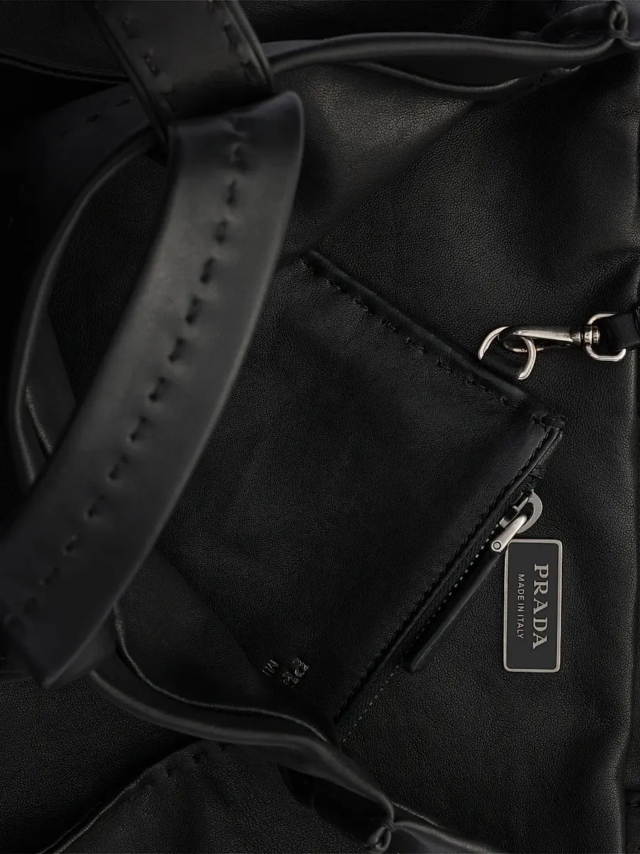 Prada Men's Nappa Leather Tote Bag | Thumbnail 8