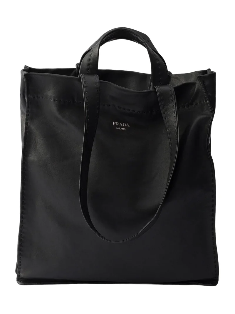 Prada Men's Nappa Leather Tote Bag