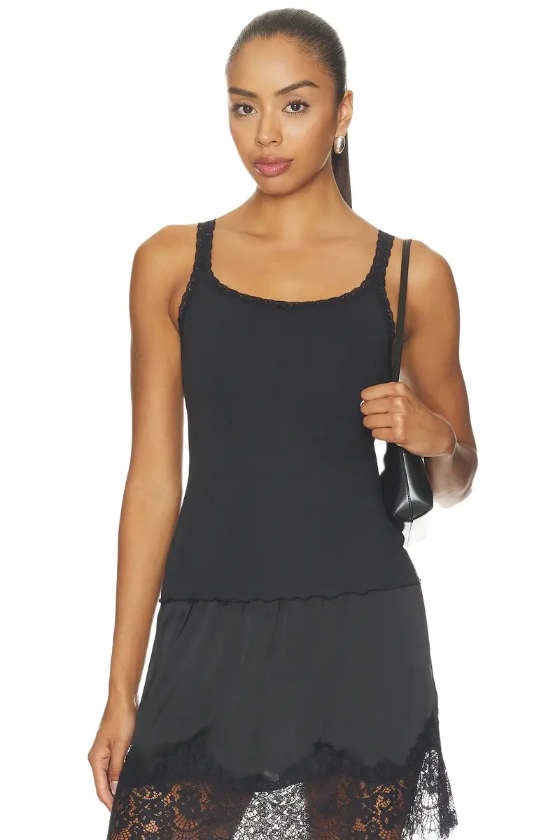 Back To School Pointelle Cami Top Back To School Pointelle Cami Top