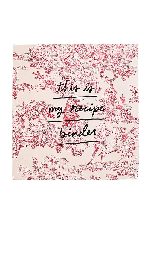Friend of Mine Recipe Binder