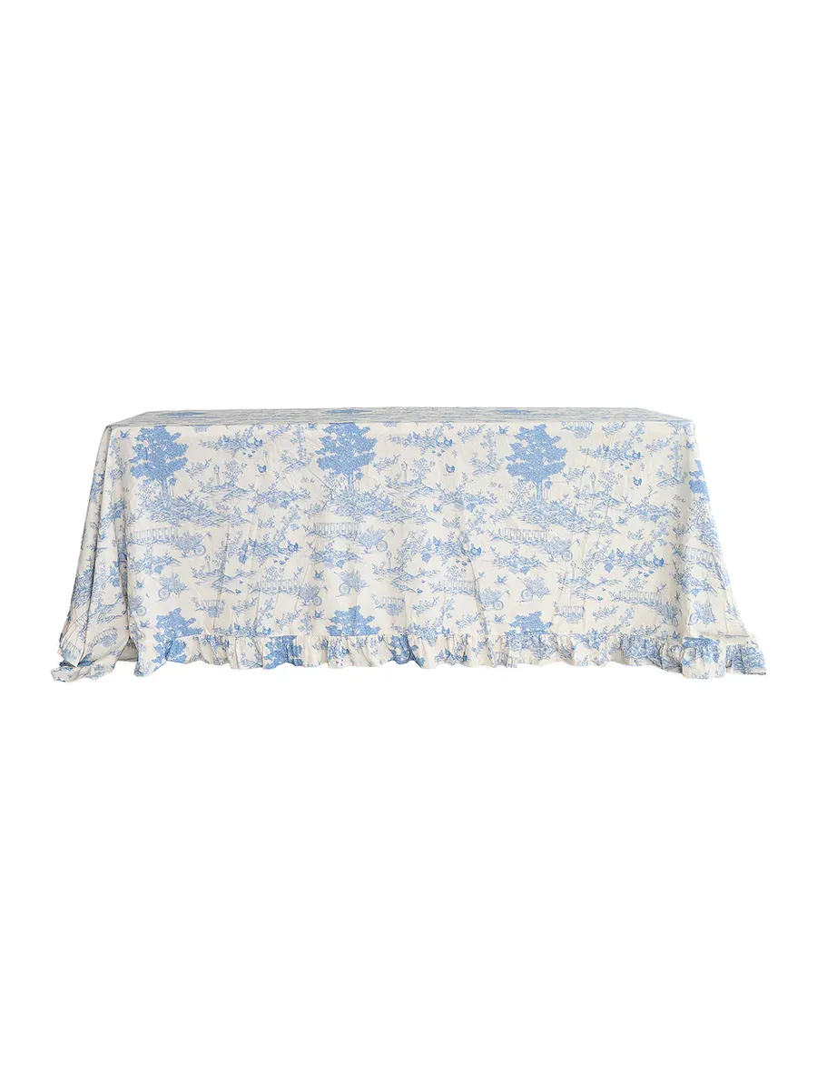 Friend of Mine Toile Tablecloth