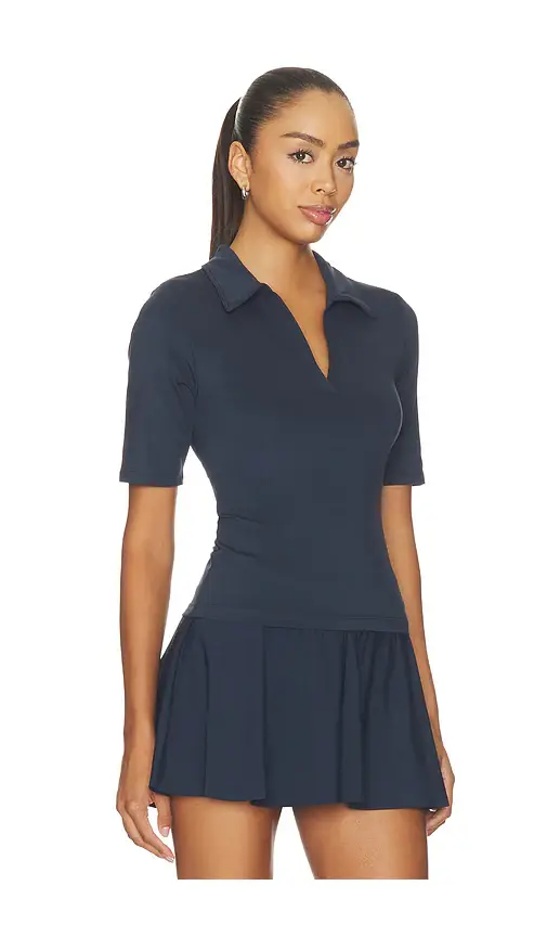 Beyond Yoga Sport Active V-neck Polo Top | Thumbnail 2