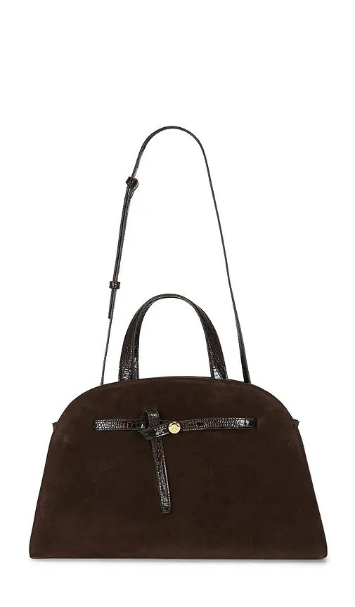 Tory Burch Romy Suede Bauletto Bag | Image 1 Tory Burch Romy Suede Bauletto Bag | Image 1